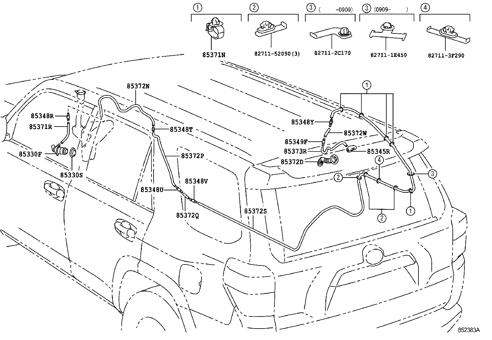  4RUNNER |  REAR WASHER