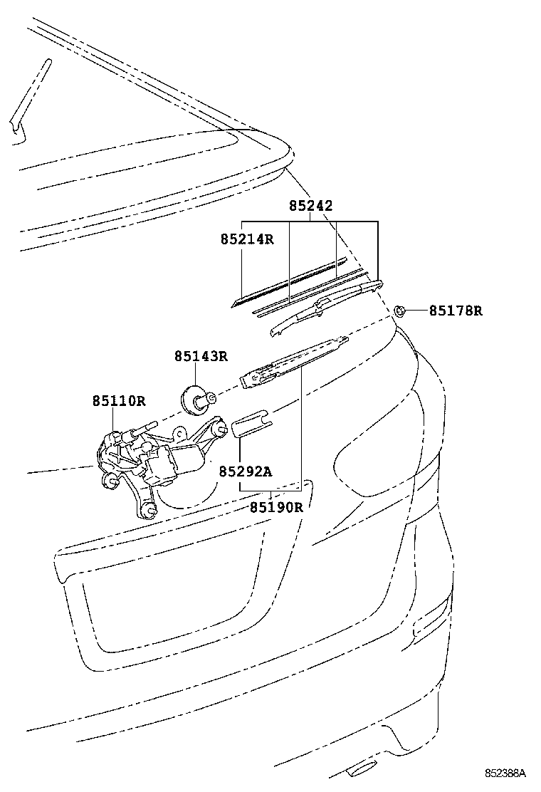  WISH |  REAR WIPER
