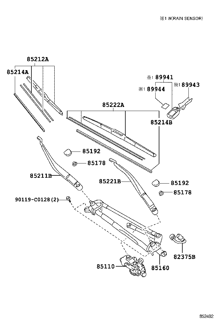  LAND CRUISER PRADO |  WINDSHIELD WIPER