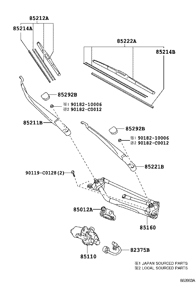  EZ |  WINDSHIELD WIPER