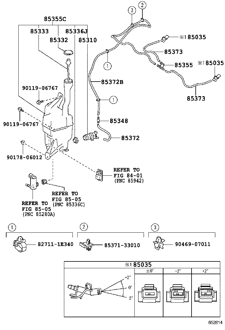  CAMRY AURION HV ARL |  WINDSHIELD WASHER