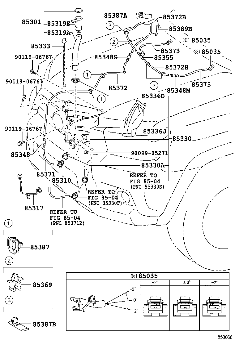  4RUNNER |  WINDSHIELD WASHER