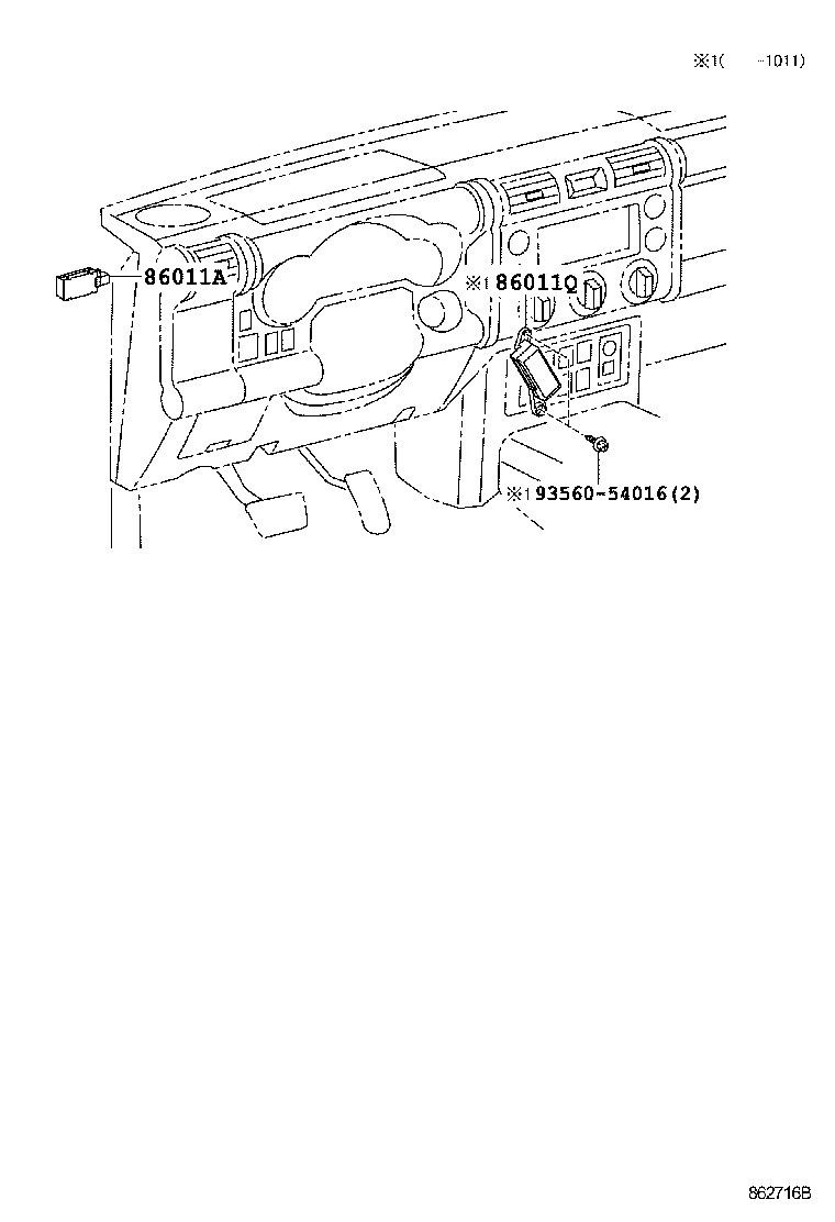  FJ CRUISER |  RADIO RECEIVER AMPLIFIER CONDENSER