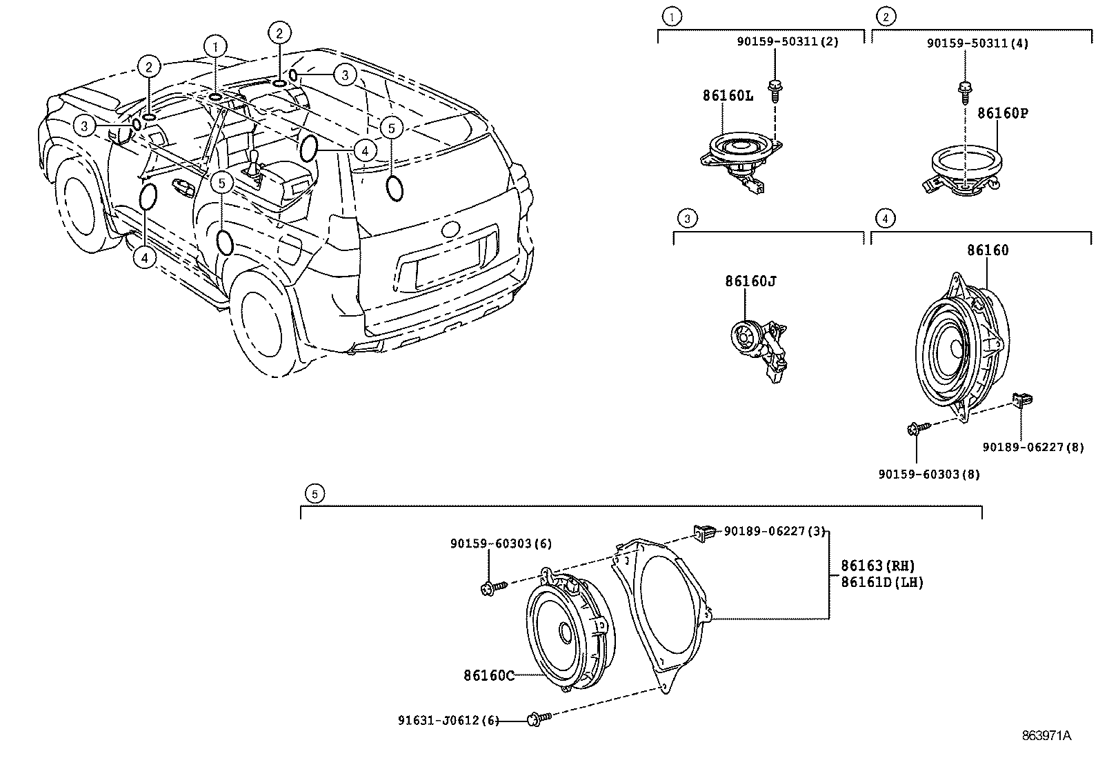 LAND CRUISER PRADO |  SPEAKER