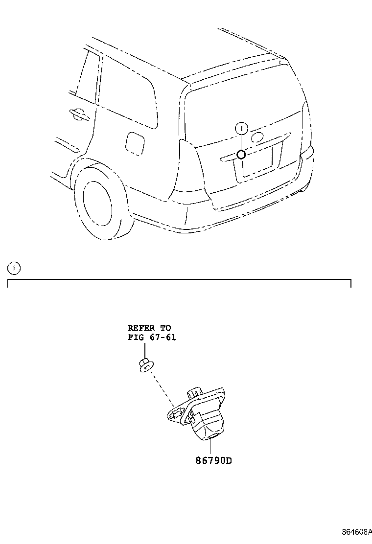  INNOVA KIJANG |  REAR MONITOR DISPLAY CAMERA