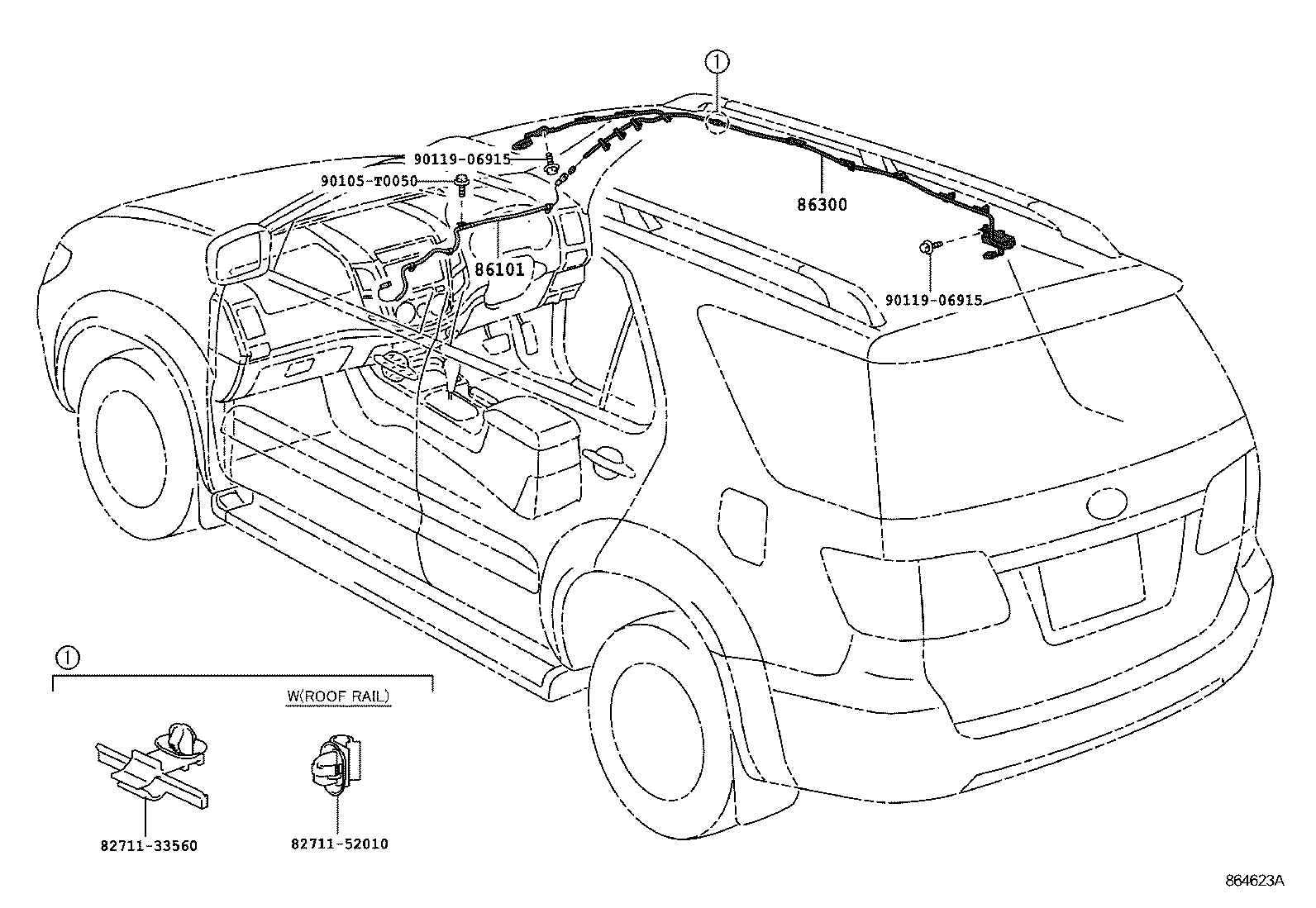  FORTUNER |  ANTENNA