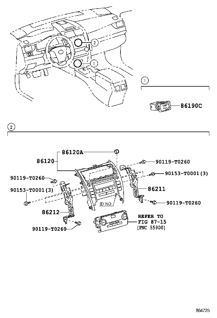  CAMRY AURION HV ARL |  RADIO RECEIVER AMPLIFIER CONDENSER