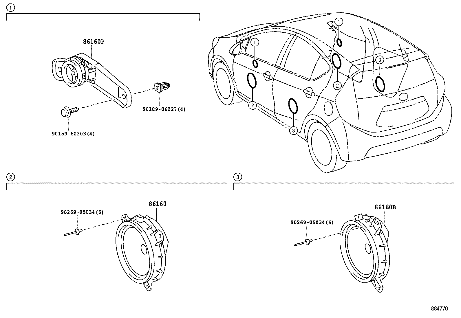  PRIUS C |  SPEAKER