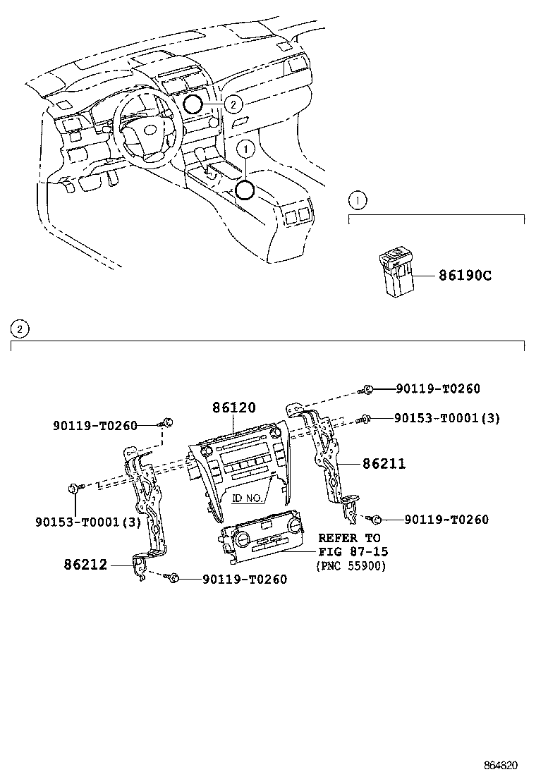  CAMRY AURION HV ARL |  RADIO RECEIVER AMPLIFIER CONDENSER