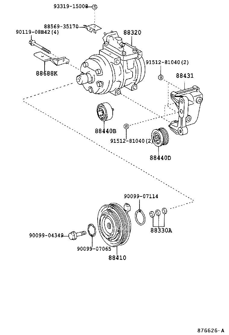  DYNA |  HEATING AIR CONDITIONING COMPRESSOR