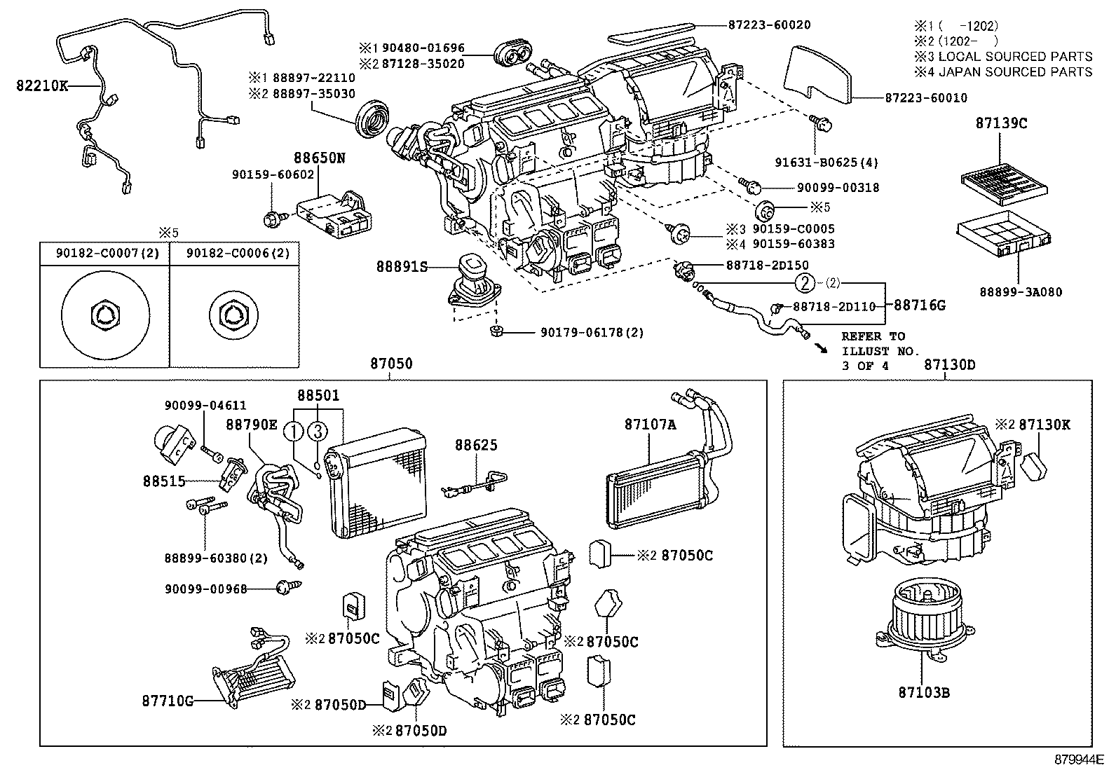  LAND CRUISER CHINA |  HEATING AIR CONDITIONING COOLER UNIT