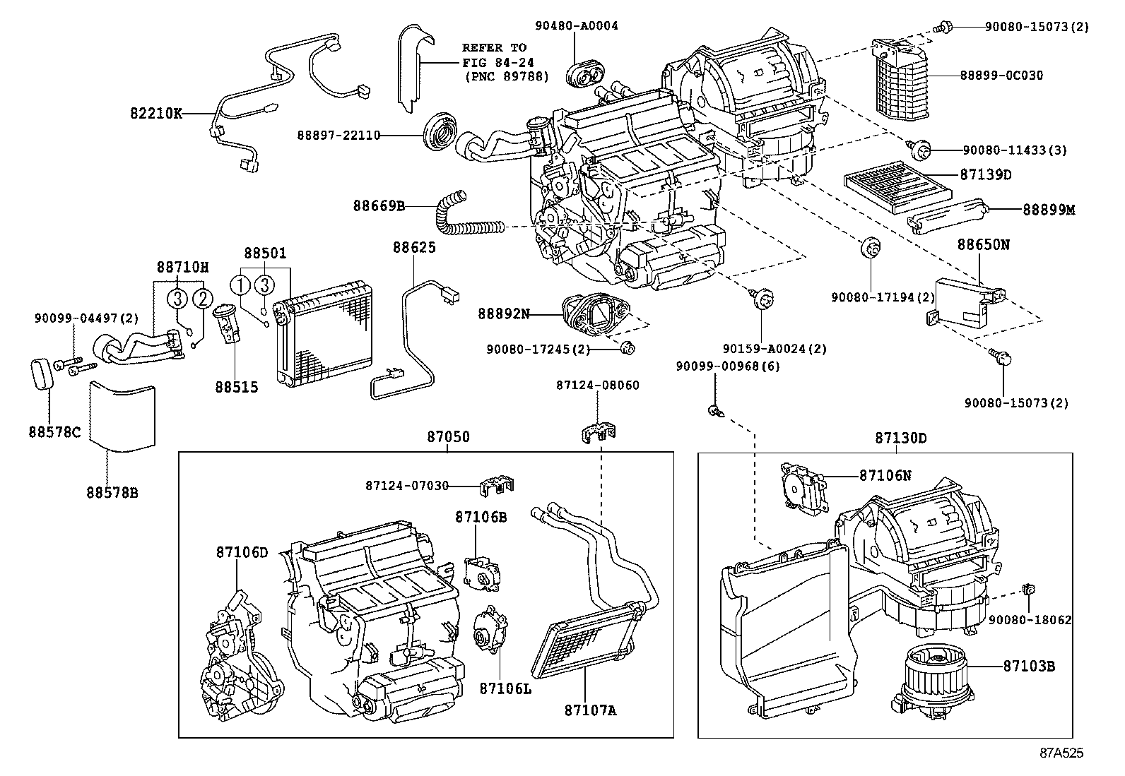 SEQUOIA |  HEATING AIR CONDITIONING COOLER UNIT