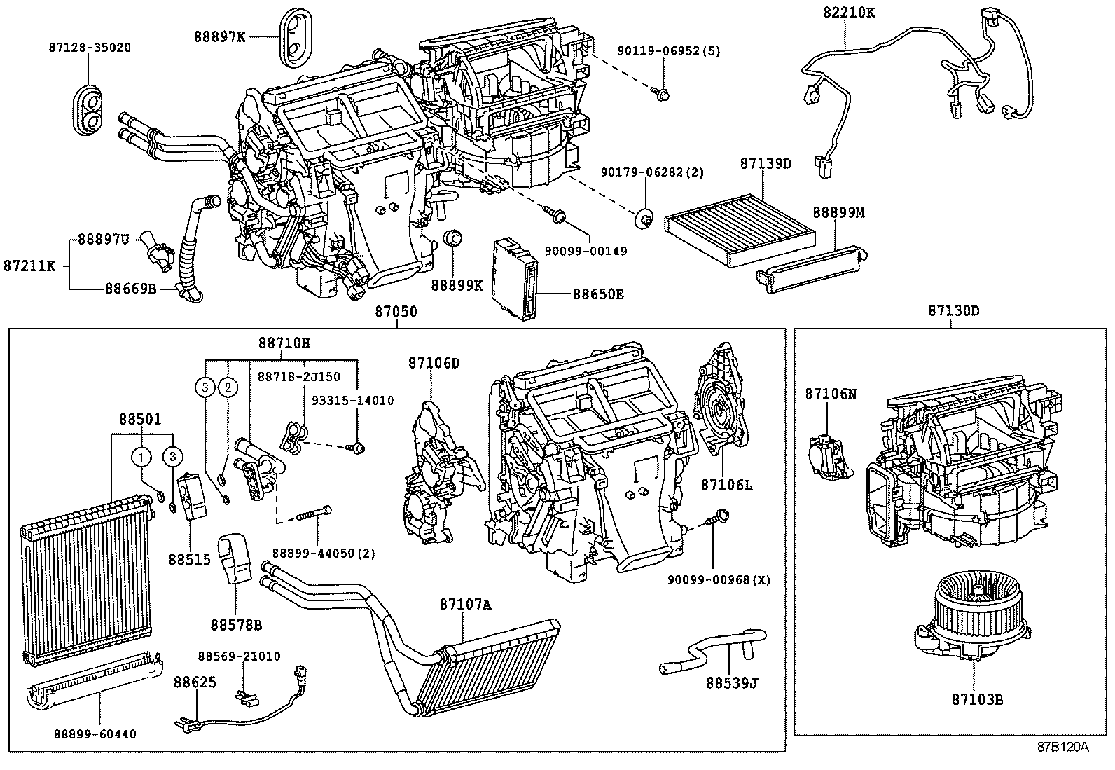  4RUNNER |  HEATING AIR CONDITIONING COOLER UNIT