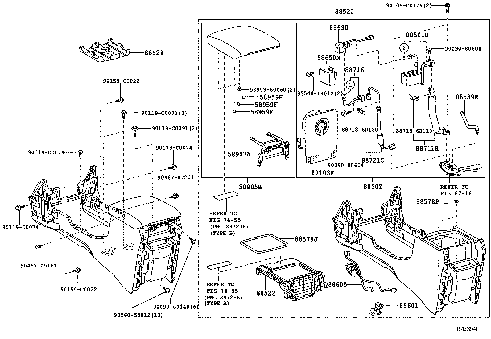  LAND CRUISER PRADO |  HEATING AIR CONDITIONING COOLER UNIT