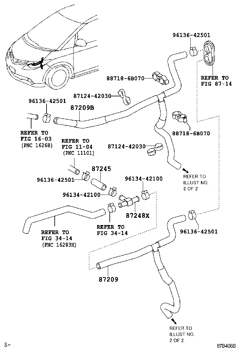  PREVIA TARAGO |  HEATING AIR CONDITIONING WATER PIPING