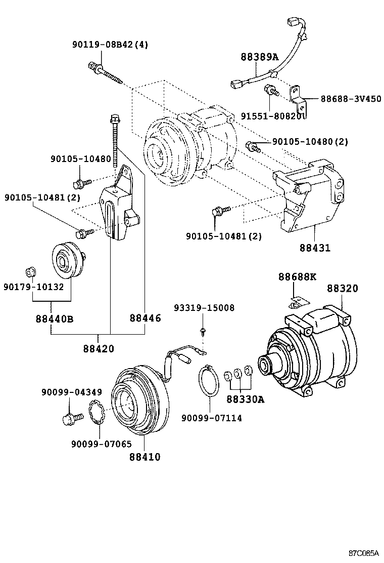  DYNA |  HEATING AIR CONDITIONING COMPRESSOR