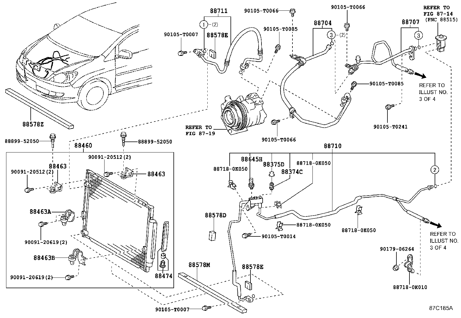  INNOVA KIJANG |  HEATING AIR CONDITIONING COOLER PIPING