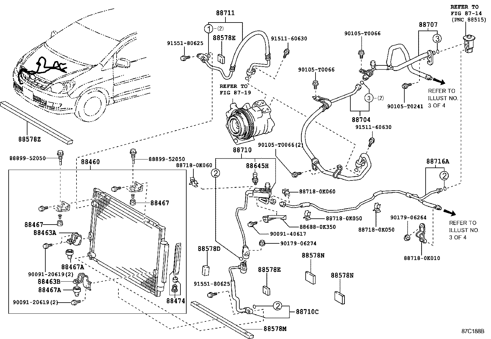  INNOVA KIJANG |  HEATING AIR CONDITIONING COOLER PIPING