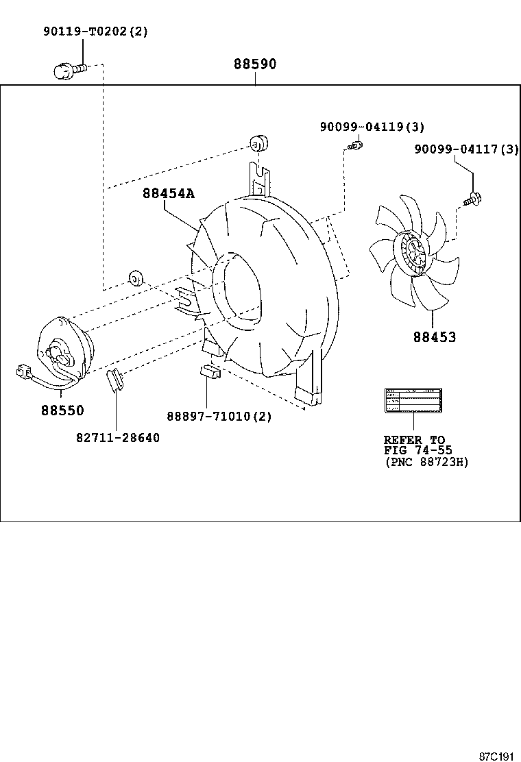  FORTUNER |  HEATING AIR CONDITIONING COOLER PIPING