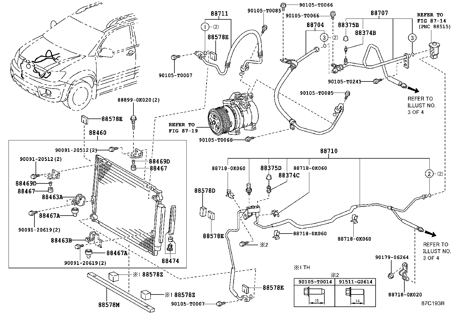  FORTUNER |  HEATING AIR CONDITIONING COOLER PIPING