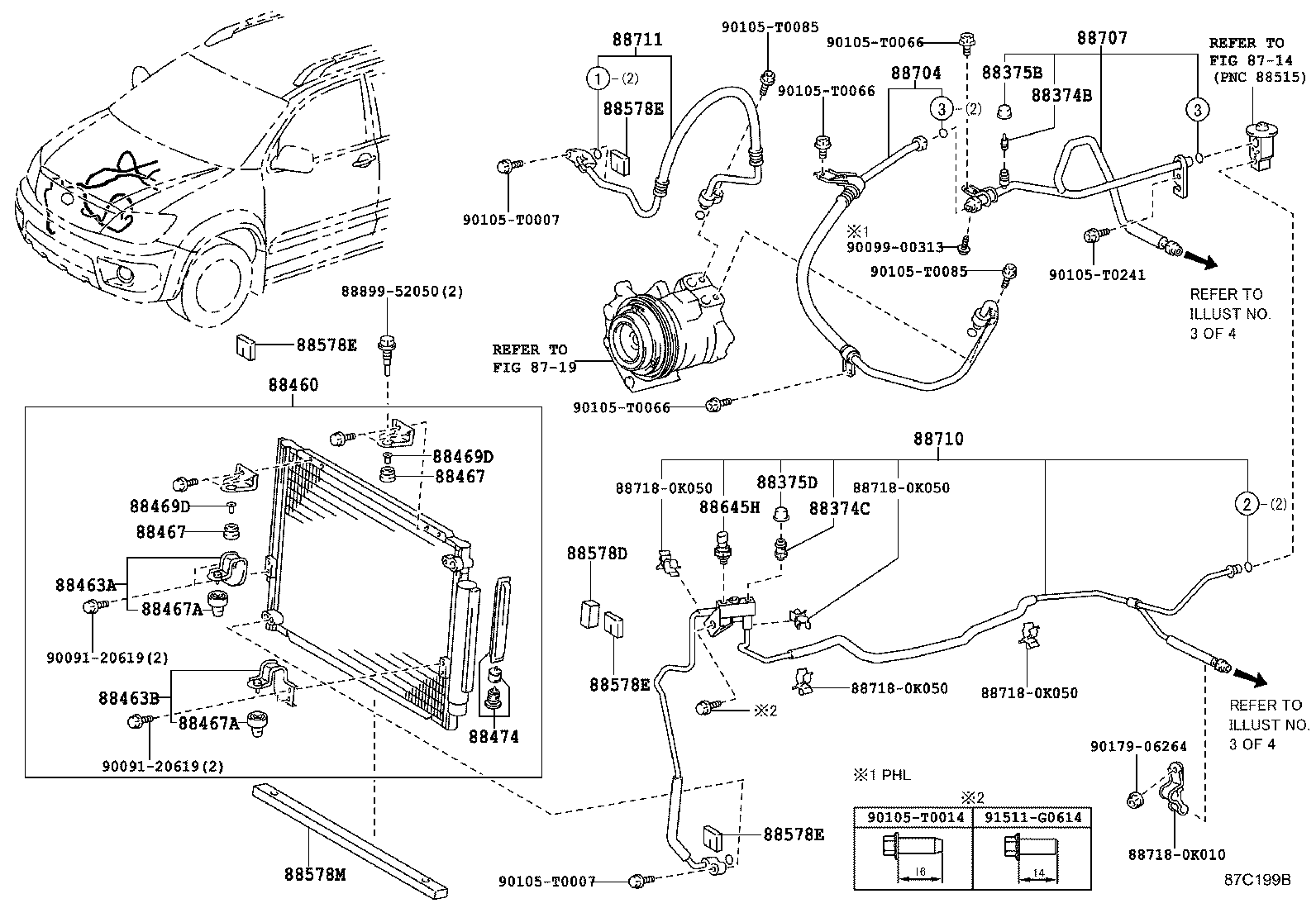  FORTUNER |  HEATING AIR CONDITIONING COOLER PIPING
