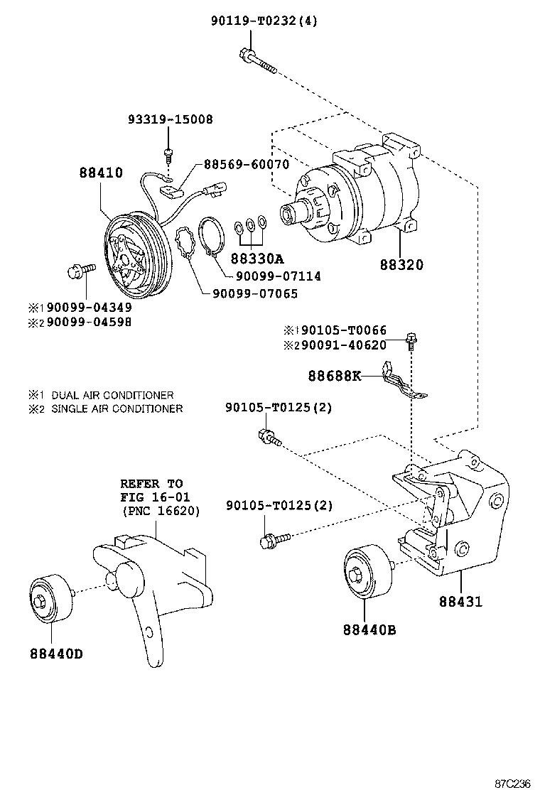  INNOVA KIJANG |  HEATING AIR CONDITIONING COMPRESSOR