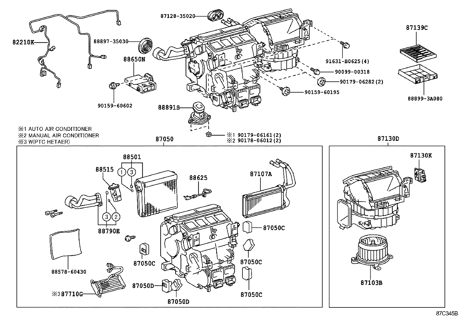  LAND CRUISER 200 |  HEATING AIR CONDITIONING COOLER UNIT