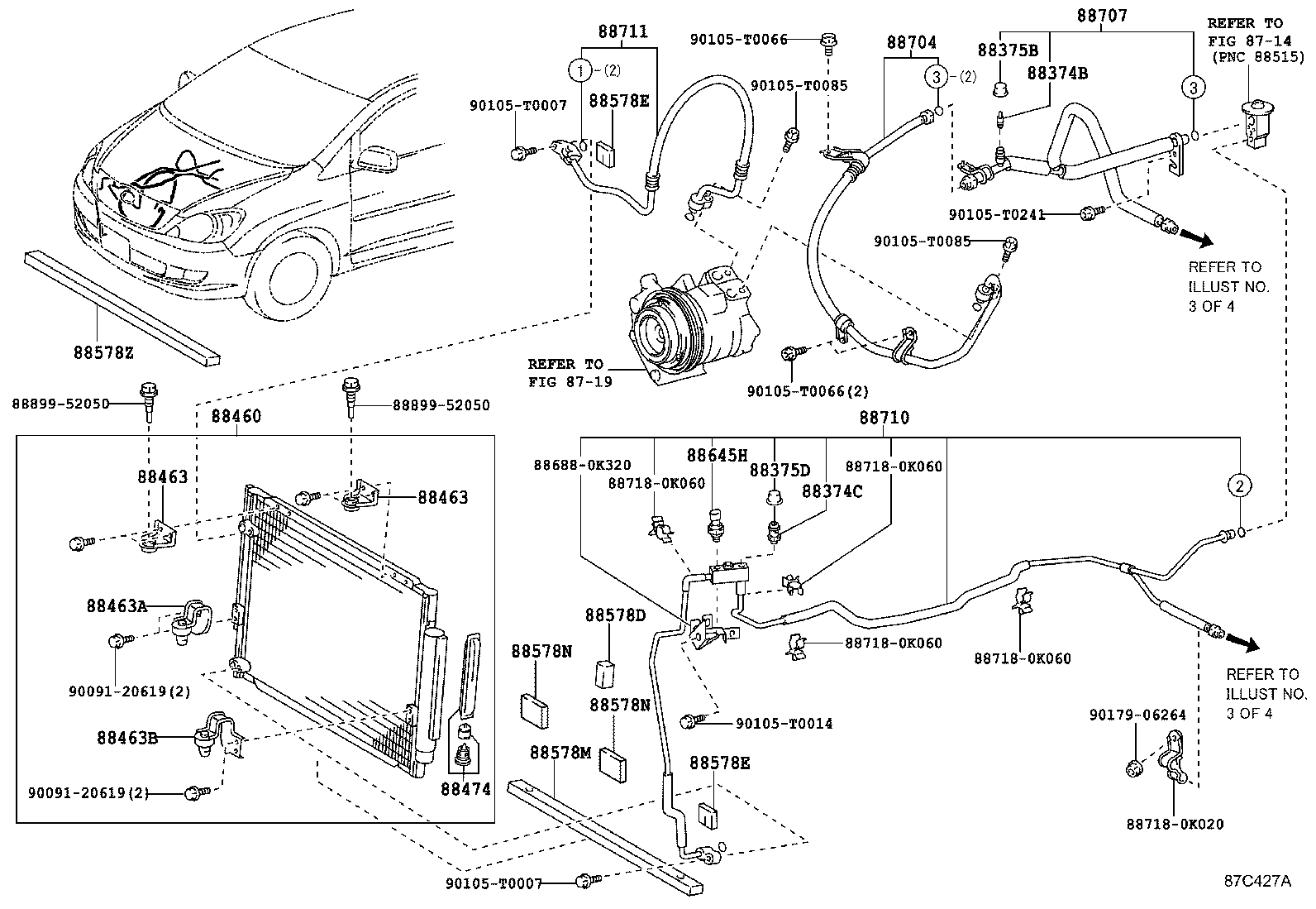  INNOVA KIJANG |  HEATING AIR CONDITIONING COOLER PIPING