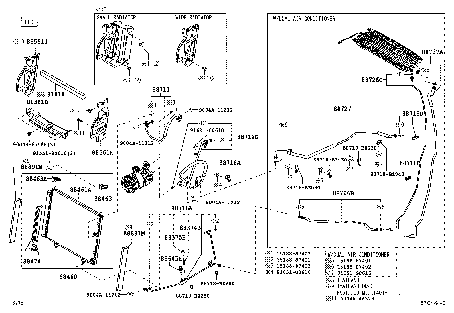  AVANZA |  HEATING AIR CONDITIONING COOLER PIPING
