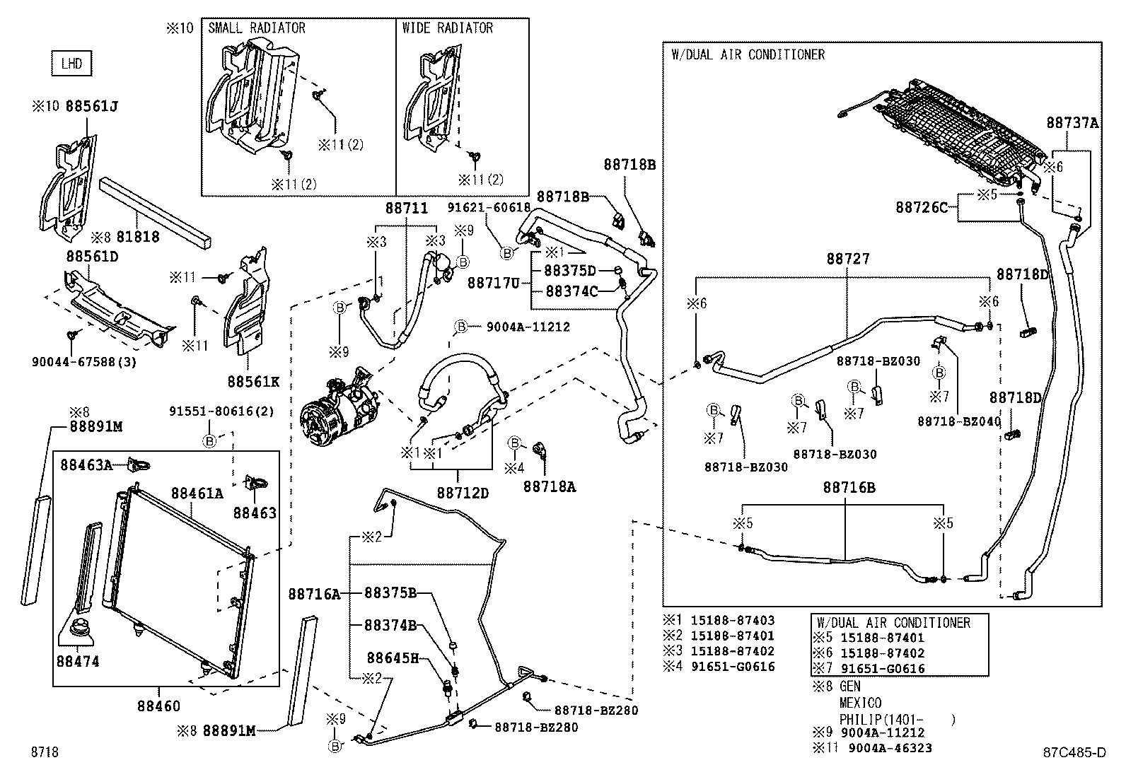  AVANZA |  HEATING AIR CONDITIONING COOLER PIPING