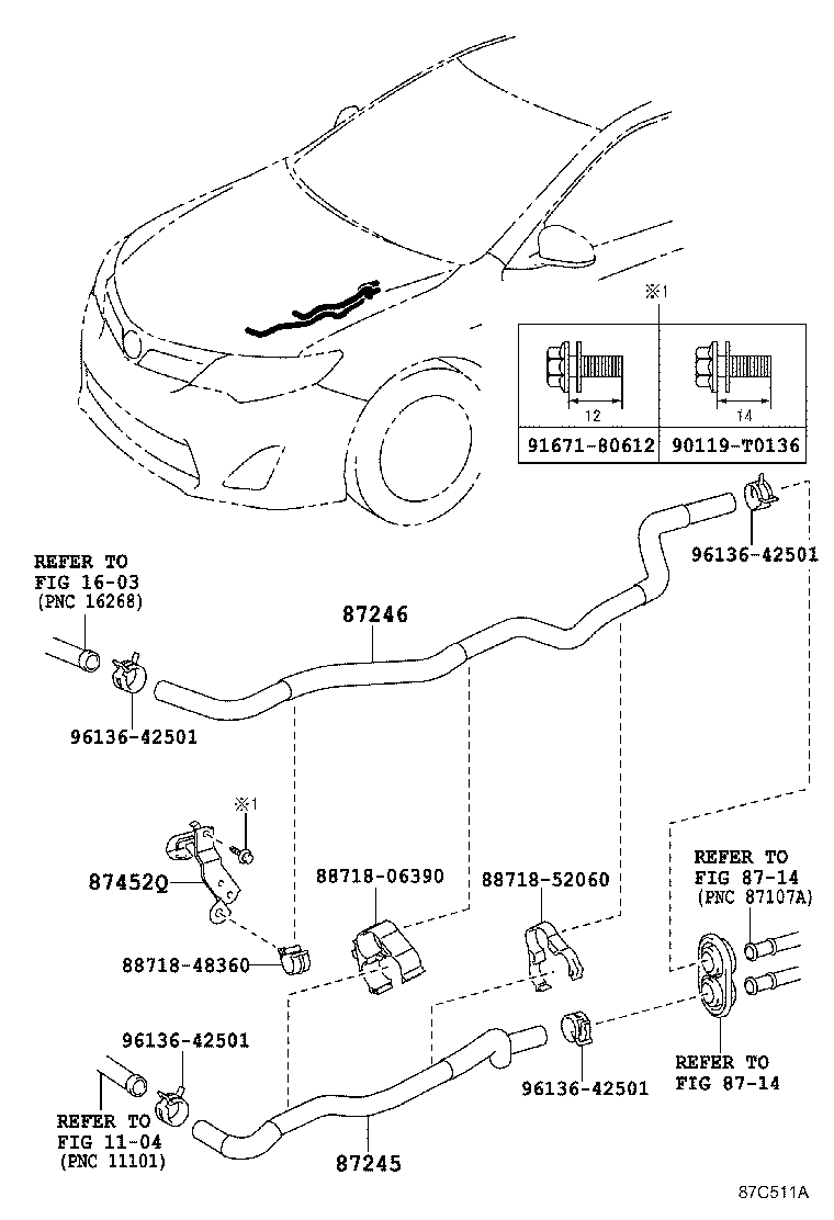  CAMRY AURION HV ARL |  HEATING AIR CONDITIONING WATER PIPING