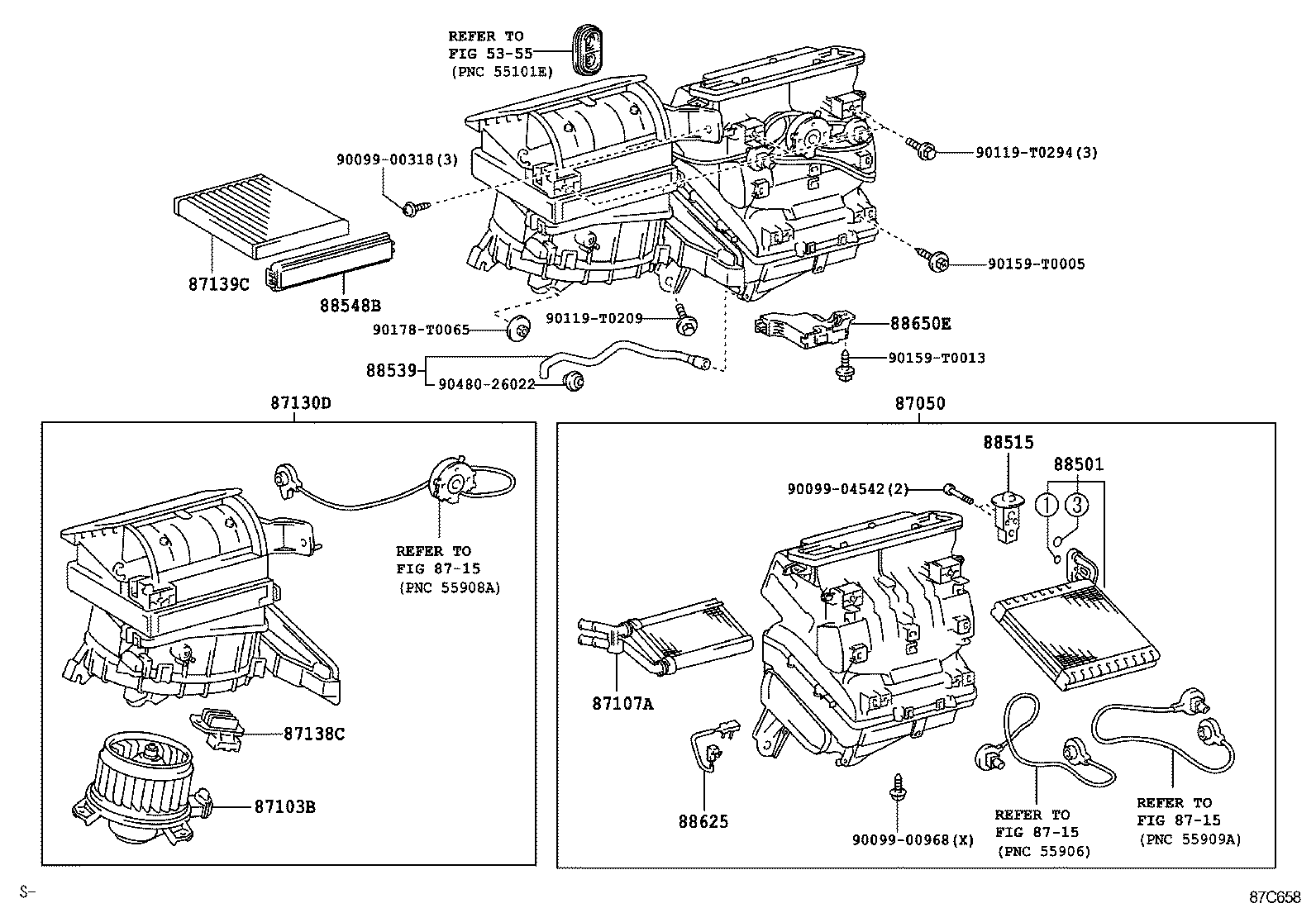  INNOVA KIJANG |  HEATING AIR CONDITIONING COOLER UNIT