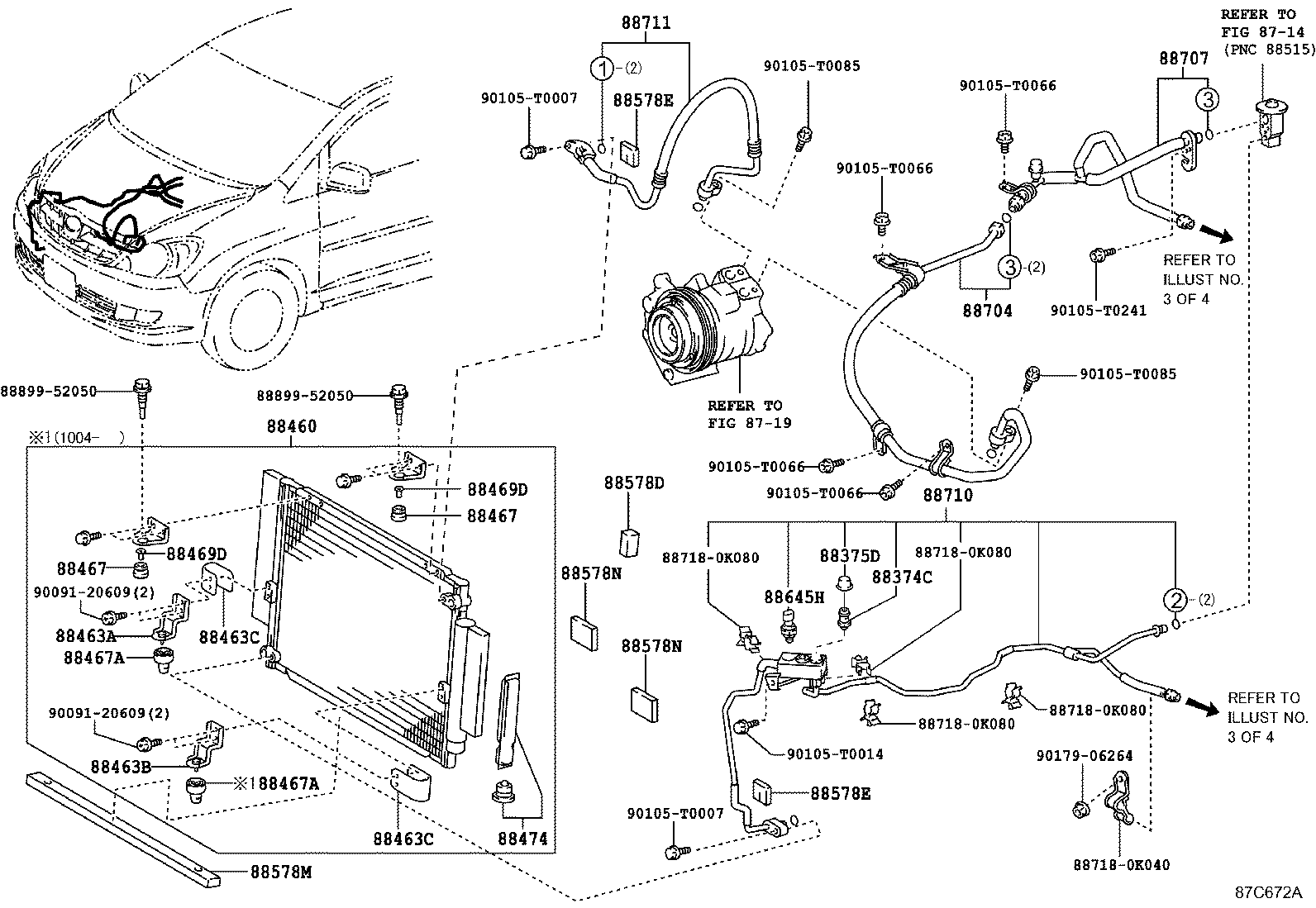  INNOVA KIJANG |  HEATING AIR CONDITIONING COOLER PIPING