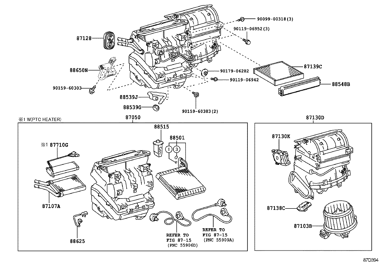  RAV4 |  HEATING AIR CONDITIONING COOLER UNIT