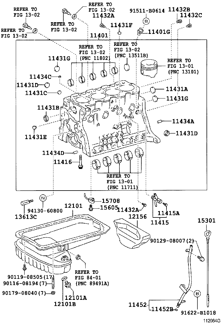  COASTER |  CYLINDER BLOCK
