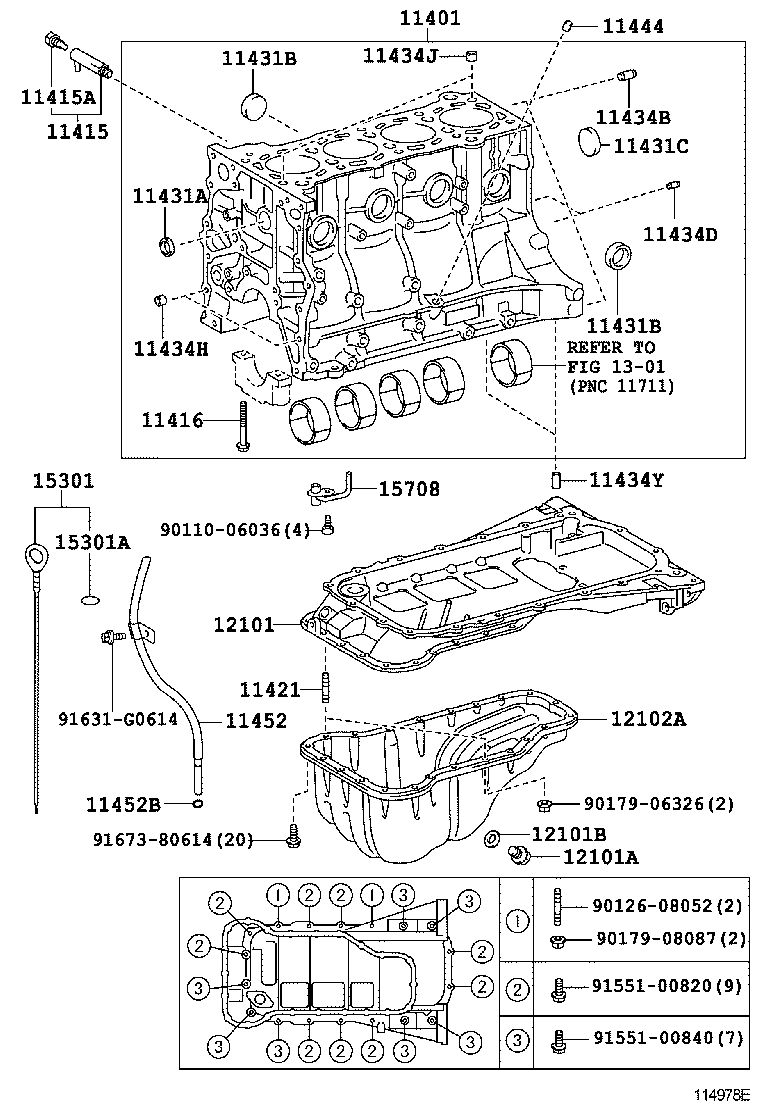  COASTER |  CYLINDER BLOCK