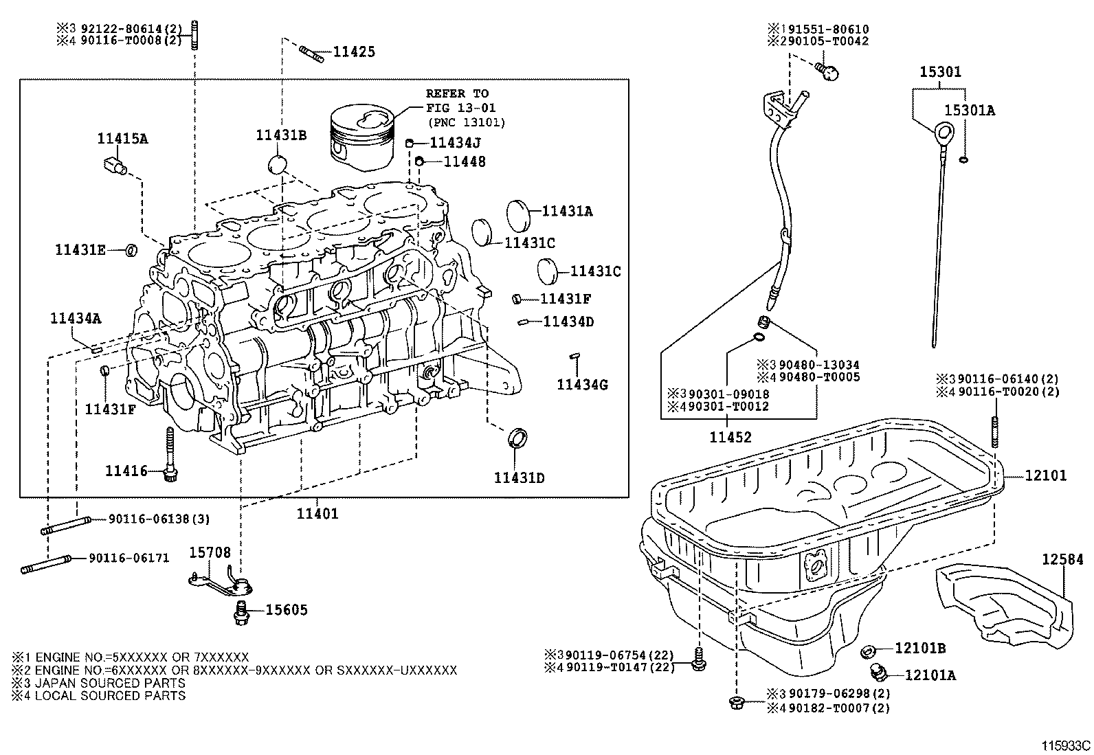  INNOVA KIJANG INNOVA |  CYLINDER BLOCK