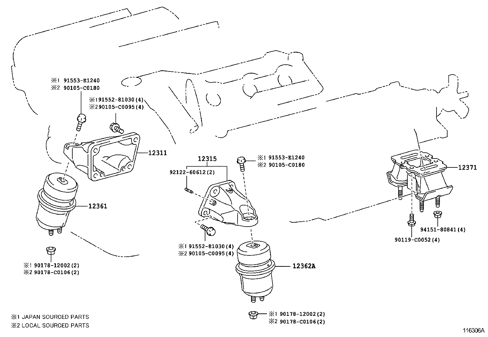  CROWN CHINA |  MOUNTING