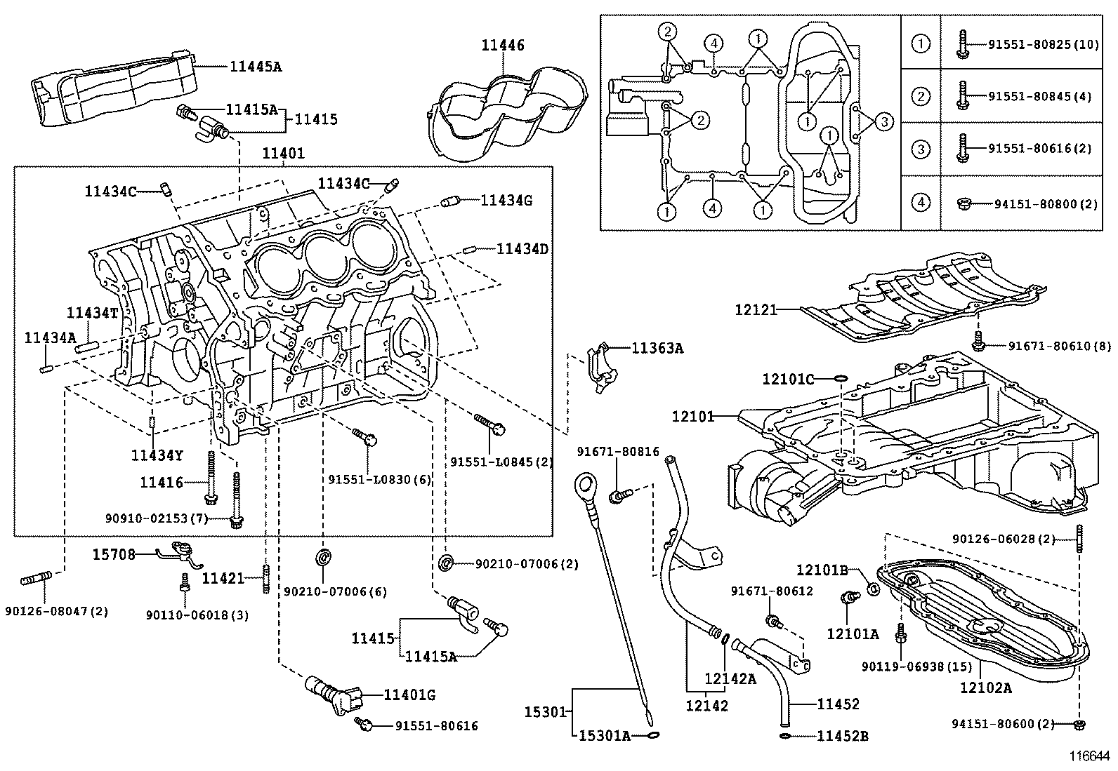  CROWN |  CYLINDER BLOCK