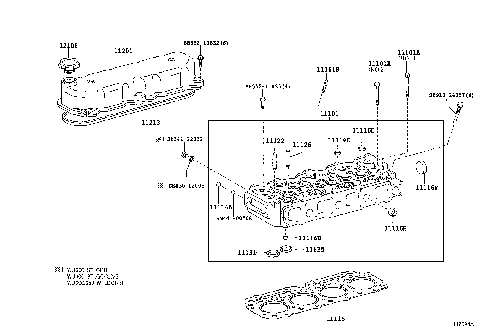  DYNA |  CYLINDER HEAD