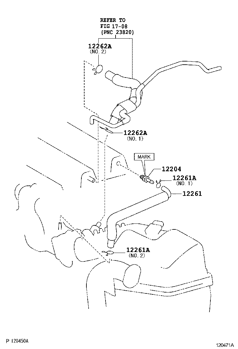  YARIS ASIA |  VENTILATION HOSE