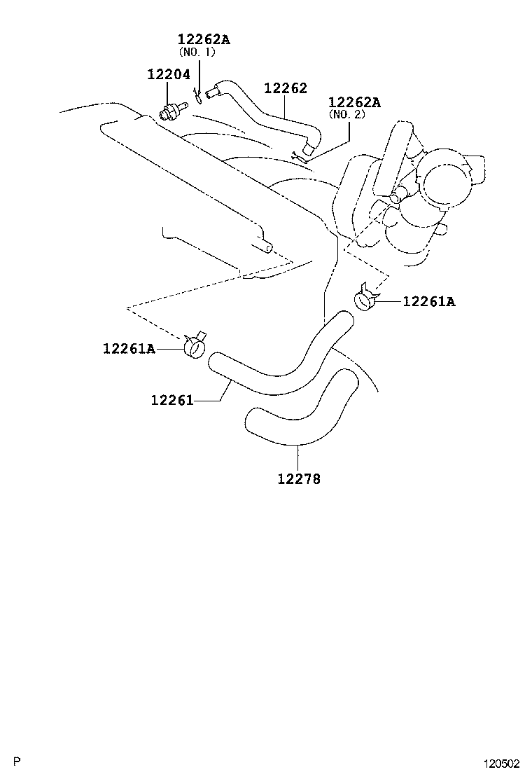  CAMRY CHINA |  VENTILATION HOSE