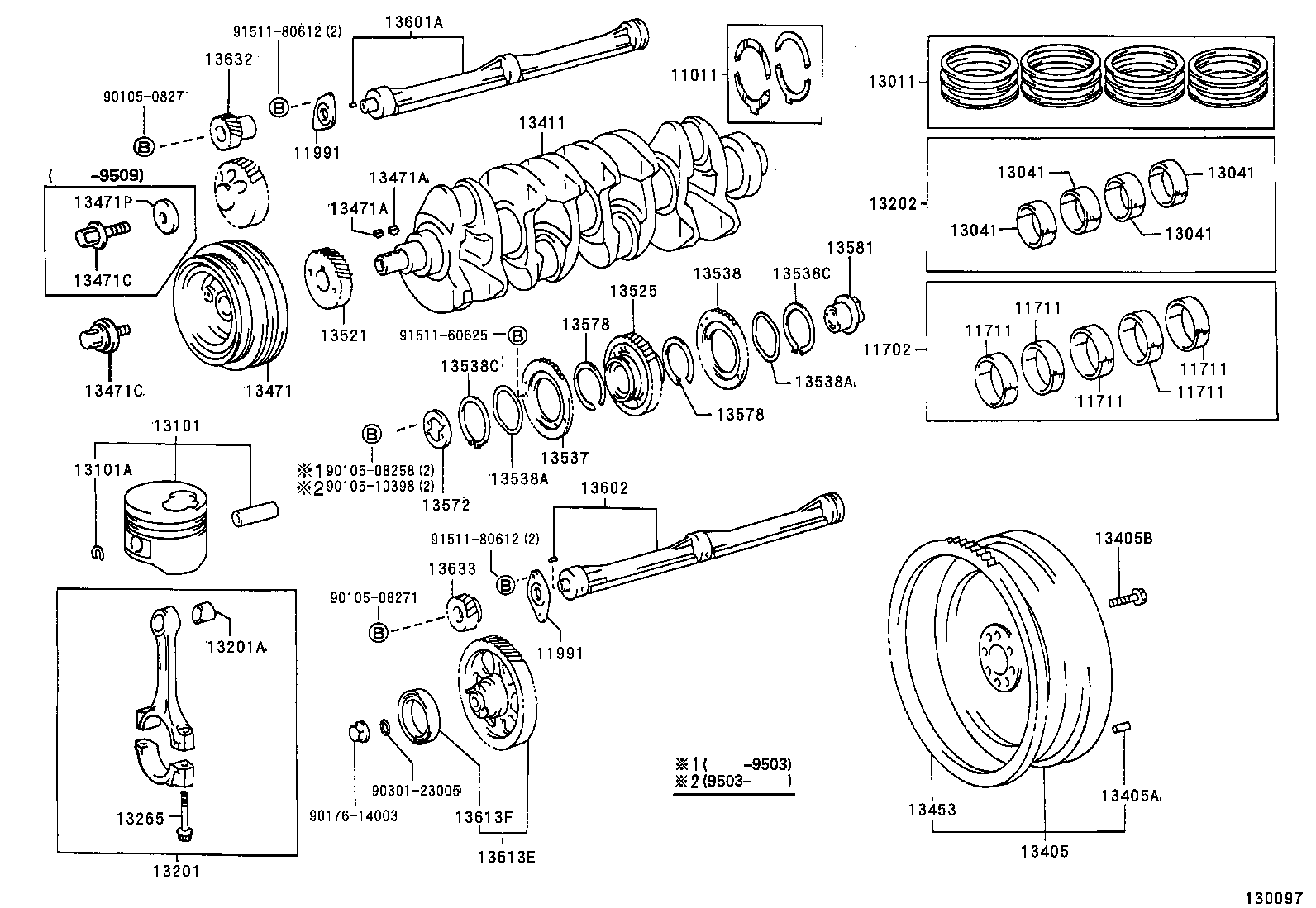  LAND CRUISER 70 |  CRANKSHAFT PISTON