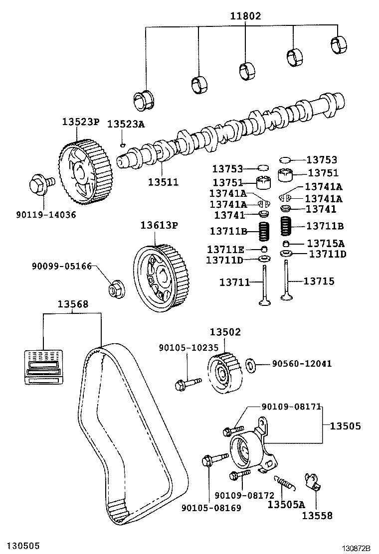  FORTUNER |  CAMSHAFT VALVE