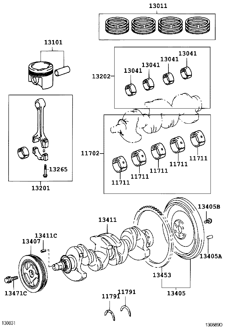  YARIS ASIA |  CRANKSHAFT PISTON