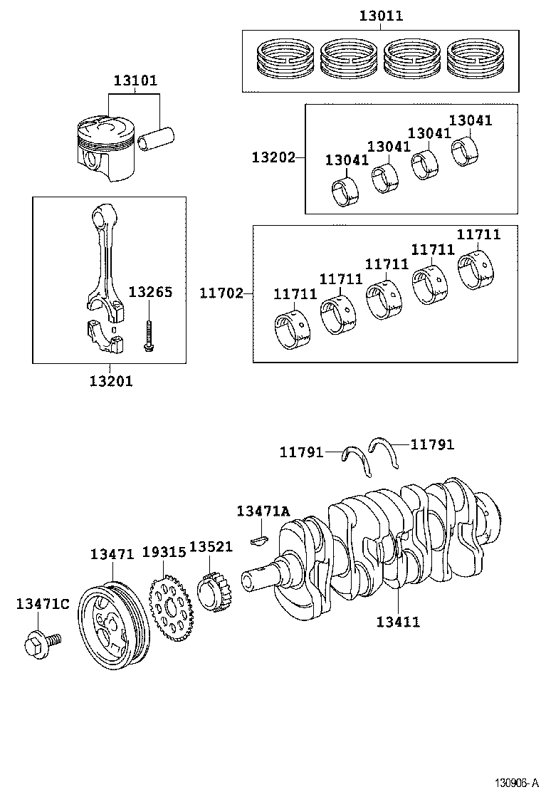  RACTIS |  CRANKSHAFT PISTON