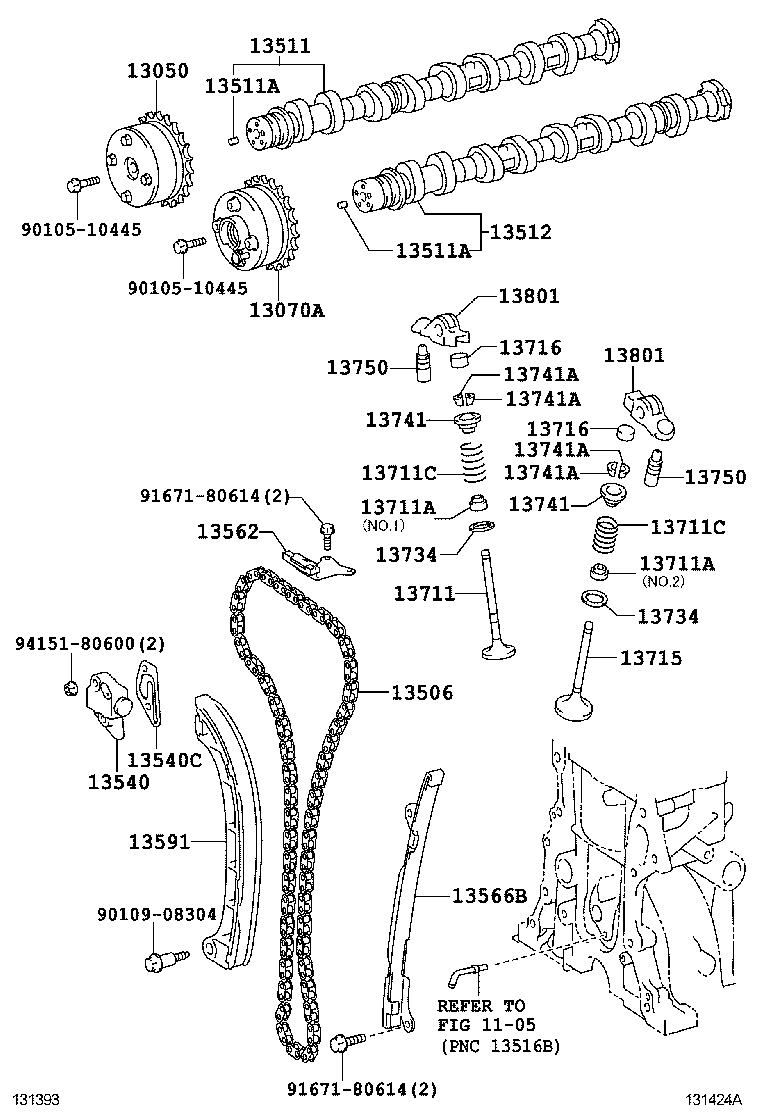  AURIS UKP |  CAMSHAFT VALVE