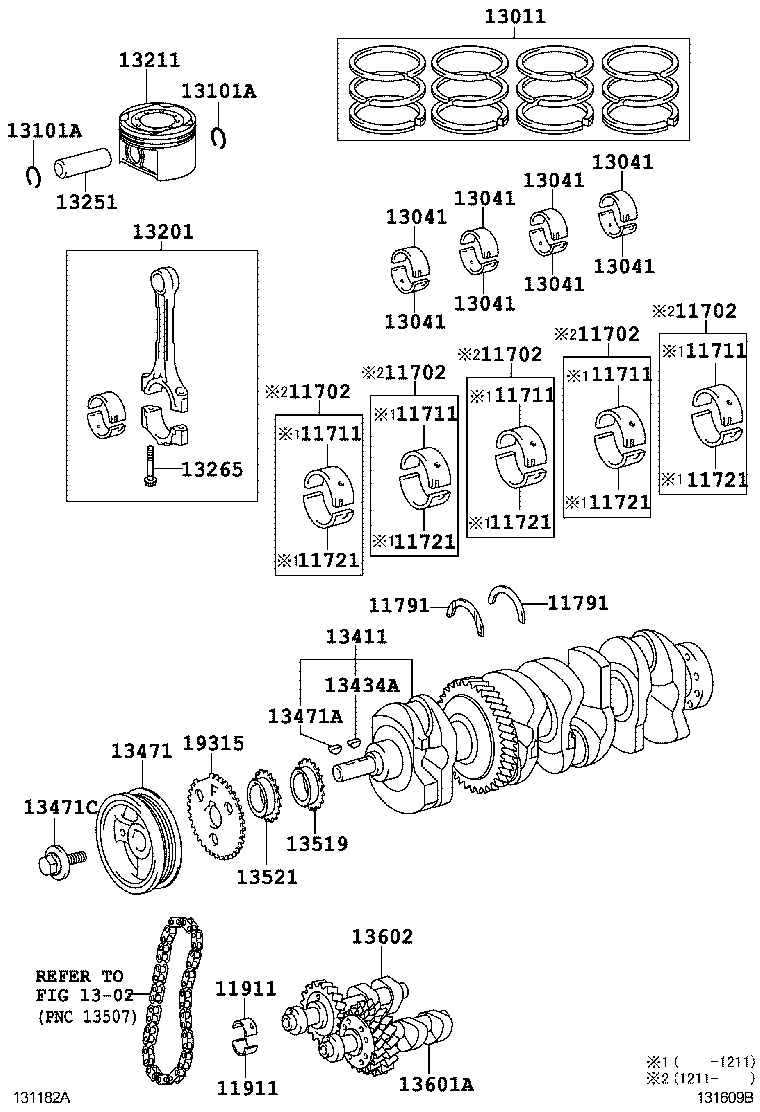  RUKUS |  CRANKSHAFT PISTON