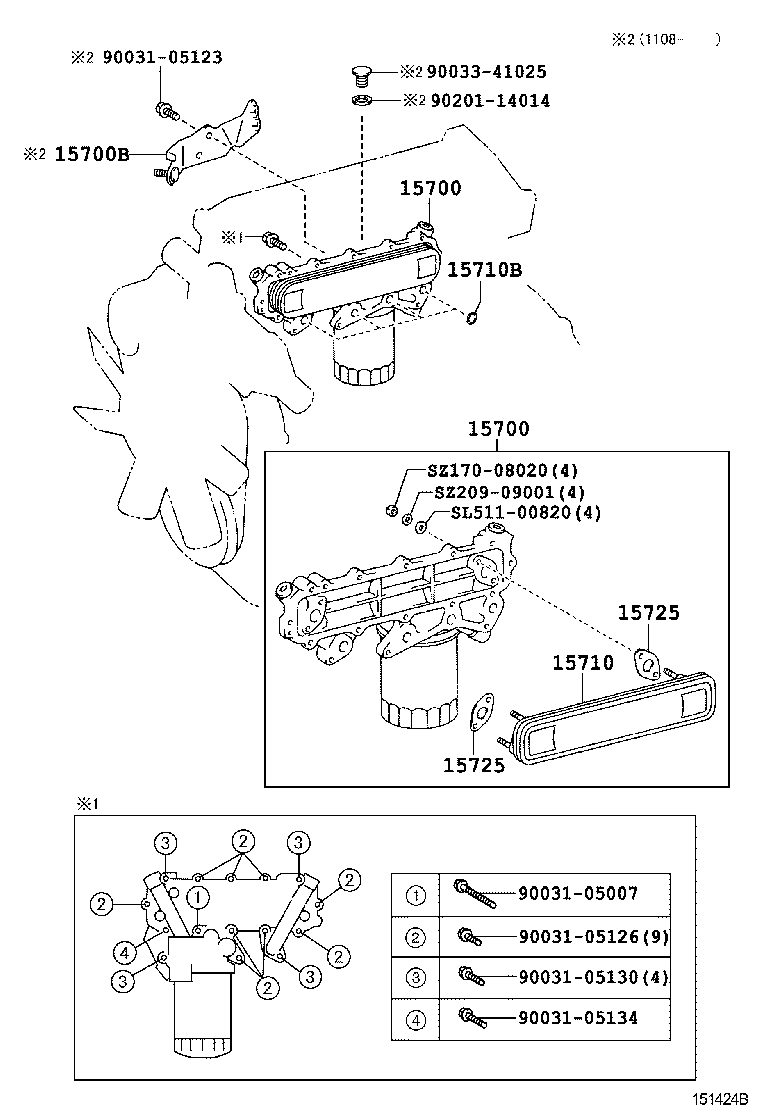  COASTER CHINA |  ENGINE OIL COOLER