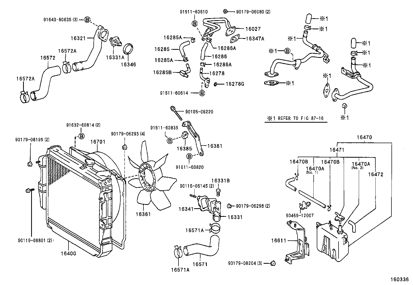  LAND CRUISER 70 |  RADIATOR WATER OUTLET